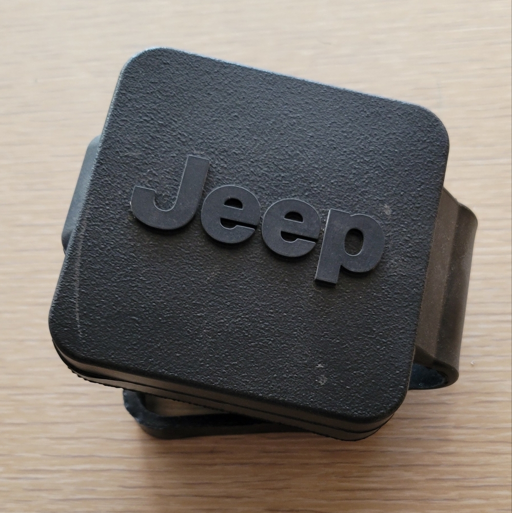Jeep receiver hitch cover